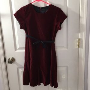 Velvet Red Children’s Dress